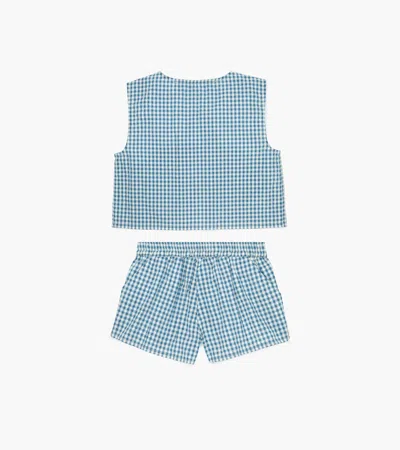 Hill House Home The Tiny Dylan Short Set In Blue