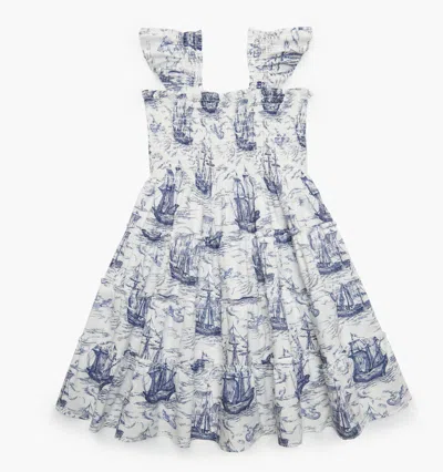Hill House Home The Tiny Ellie Nap Dress In Blue