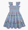 Hill House Home Kids' The Tiny Ellie Nap Dress In Blue