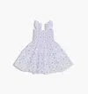 Hill House Home The Tiny Ellie Nap Dress In Lilac Trellis