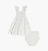 Hill House Home The Tiny Lace Ellie Nap Dress In White Lace