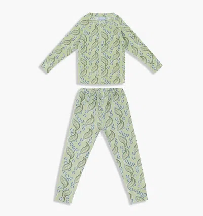 Hill House Home The Tiny Pj Set In F. Steiner & Co. Archive Eucalyptus Floral