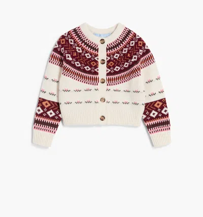 Hill House Home Babies' The Tiny Ren Cardigan In Multi