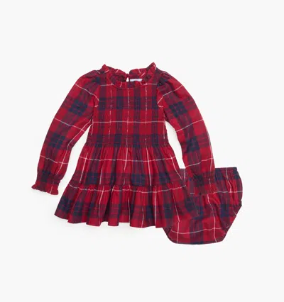 Hill House Home Kids' The Tiny Viviana Nap Dress In Red