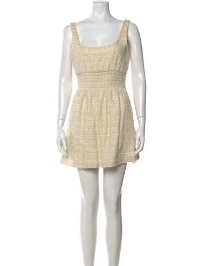 Pre-owned Hill House Home Tweed Pattern Mini Dress