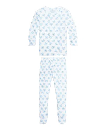 Hill House Home Unisex The Tiny Sully Pj Set - Baby, Little Kid, Big Kid In Blue
