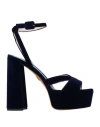 Hill House Home Woman Sandals Midnight Blue Size 8 Textile Fibers