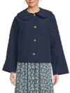 Hill House Home Women's Blake Quilted Jacket In Blue
