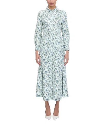 Hill House Home The Alandra Dress In Blue