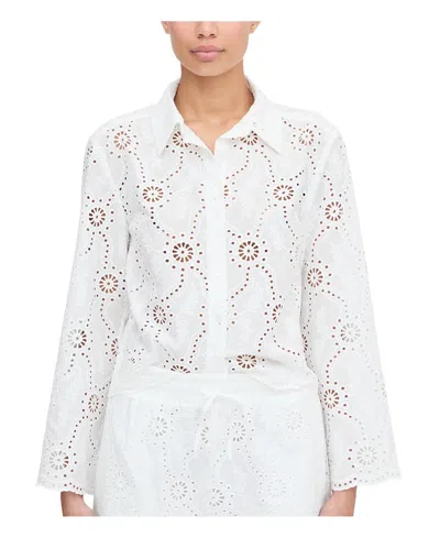Hill House Home Women's The Celia Top In White