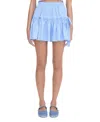 Hill House Home The Chelsea Skirt Blue Stripe