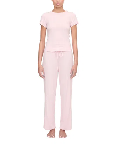 Hill House Home Women's The Cleo Pajama Set In Pink