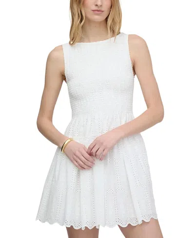 Hill House Home The Cosima Mini Nap Dress In White