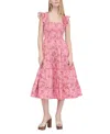 Hill House Home The Ellie Nap Dress In Pink Pimlico Floral
