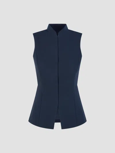 Hill House Home Women's The Katrina Top In Midnight Navy