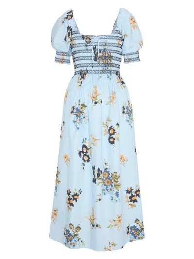 Hill House Home The Madeline Nap Dress In Blue