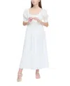 Hill House Home Women's The Madeline Nap Dress In White Broderie Voile