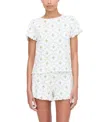 Hill House Home Women's The Nina Short Pajama Set In White