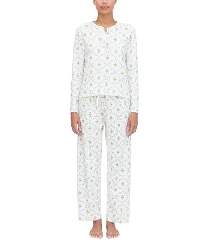 Hill House Home Women's The Olivia Pant Pajama Set In White