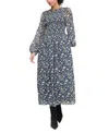 Hill House Home The Ruby Nap Dress In Navy Bluebonnet