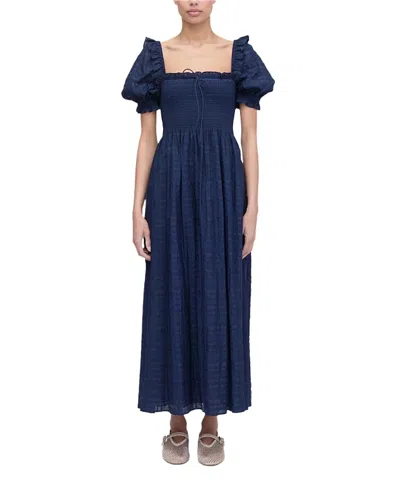 HILL HOUSE HOME WOMEN'S THE SCARLETT MIDI NAP DRESS