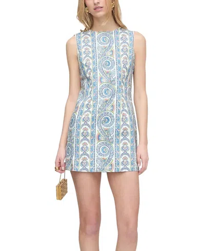 The Viola Dress Corsica Paisley Blue from Hill House Home