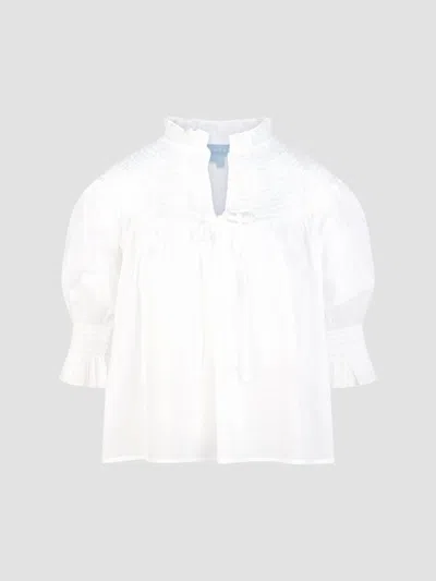 Hill House Home Women's The Zinnia Top In White