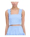 Hill House Home The Azalea Nap Top Blue Stripe