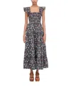 Hill House Home The Ellie Maxi Nap Dress In Gray