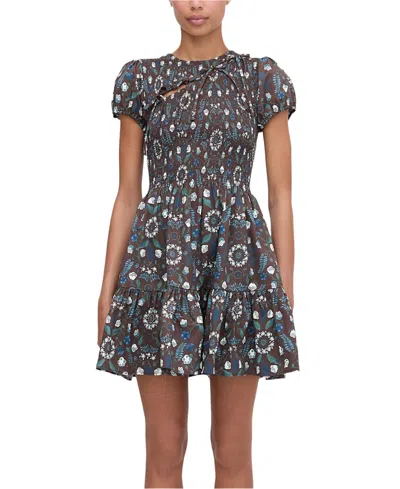 Hill House Home Womens' The Gia Mini Nap Dress In Multi