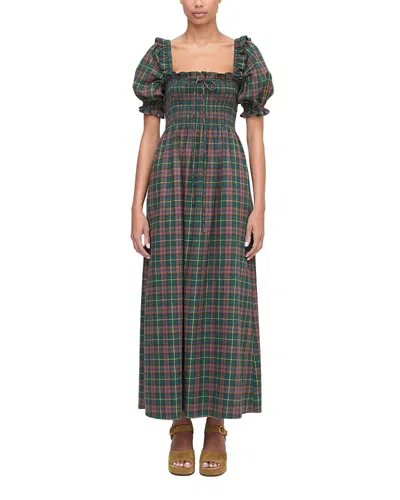 Hill House Home Womens' The Scarlett Midi Nap Dress In Multi