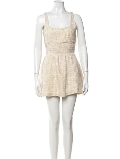 Pre-owned Hill House Home Wool Mini Dress