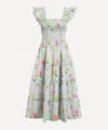 Hill House Women's Hydrangea Chintz Ellie Nap Dress In Blue