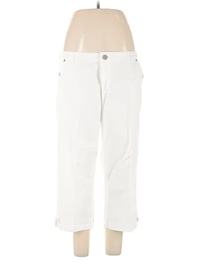 Pre-owned Hillard & Hanson Casual Pants In White