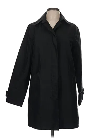 Pre-owned Hillard & Hanson Trenchcoat In Black
