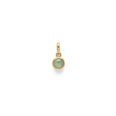 Hillary Alexandria Women's Gold Sample Sale: Aventurine Charm