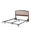 Hillsdale 43.75" Wood Carolina Full/queen Headboard In Walnut