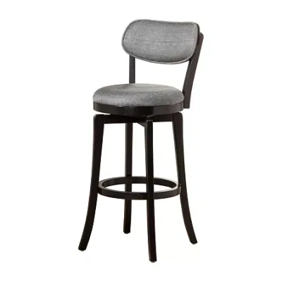 Hillsdale House Sloan Swivel Stool In Gray