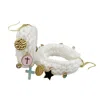 Hilo De Mar Women's Drop Earrings With Charms - White