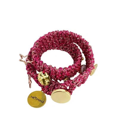 Hilo De Mar Women's Pink Double Bracelet