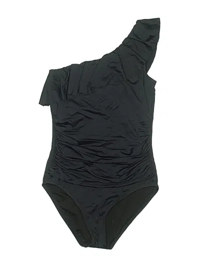 Pre-owned Hilor One Piece Swimsuit In Black