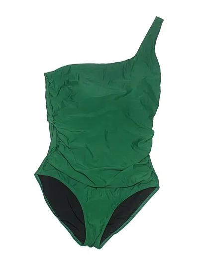 Pre-owned Hilor One Piece Swimsuit In Green
