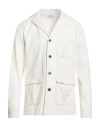 Hiltl Man Jacket Ivory Size Xxl Cotton In White