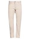 Hiltl Man Pants Beige Size 42w-30l Cotton, Elastane In Neutral