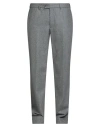 Hiltl Man Pants Grey Size 40 Virgin Wool In Gray