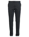 Hiltl Man Pants Midnight Blue Size 42 Cotton, Elastane In Blue