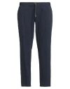 Hiltl Man Pants Navy Size 42s Cotton, Elastane In Blue