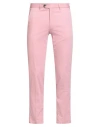 Hiltl Man Pants Pink Size 34 Cotton, Elastane In Pink