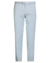 Hiltl Man Pants Sky Blue Size 36s Cotton, Elastane In Blue