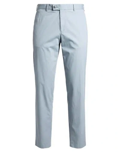 Hiltl Man Pants Sky Blue Size 38l Cotton, Nylon, Elastane
